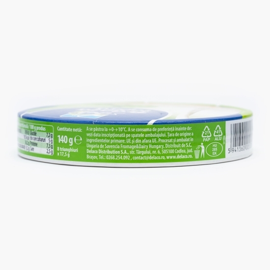 Brânză topită triunghiuri natur 140g