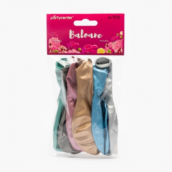 Baloane latex strălucitoare 6 buc