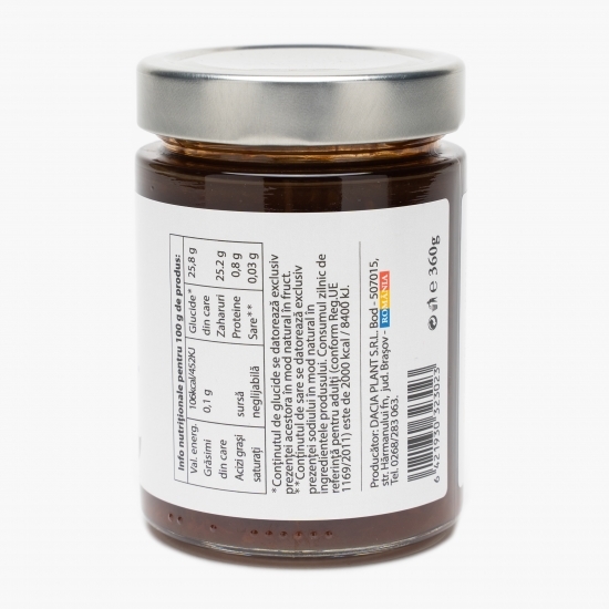 Dulceață de prune fără zahăr adăugat 360g