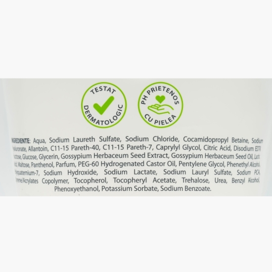 Rezervă săpun lichid cremă, eco Bumbac & Provitamina B5, 0.75l