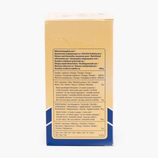 Zahăr cubic brun pentru cafea cu aromă de caramel 350g
