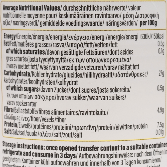 Fasole roșie eco, fără sare adăugată, 400g