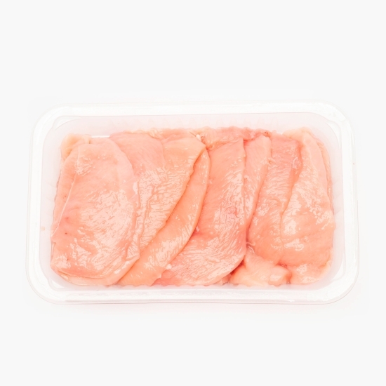 Piept de pui dezosat fără piele, feliat 650g