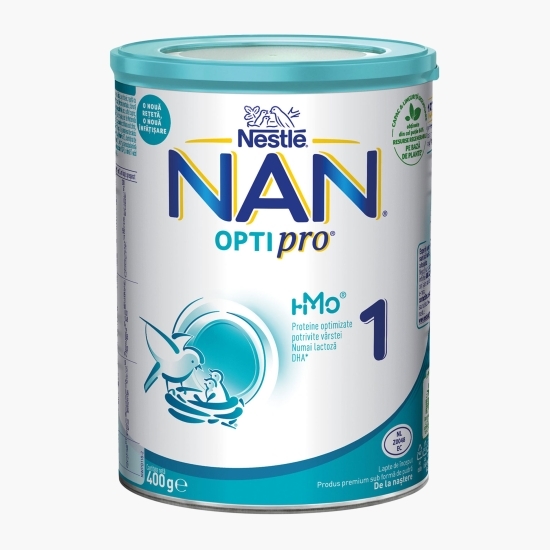 Formulă de lapte praf Optipro 1 HMO, de la naștere 400g