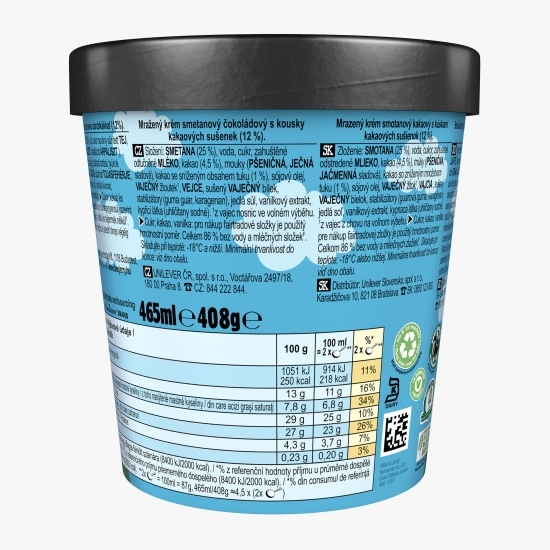 Înghețată Chocolate Fudge Brownie, 465ml (408g)