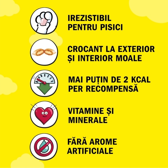 Recompense pentru pisici, cu vită, 60g