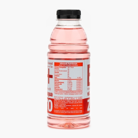 Apă cu vitamine B+ zero zahăr cu aromă de pepene roșu și lime 600ml