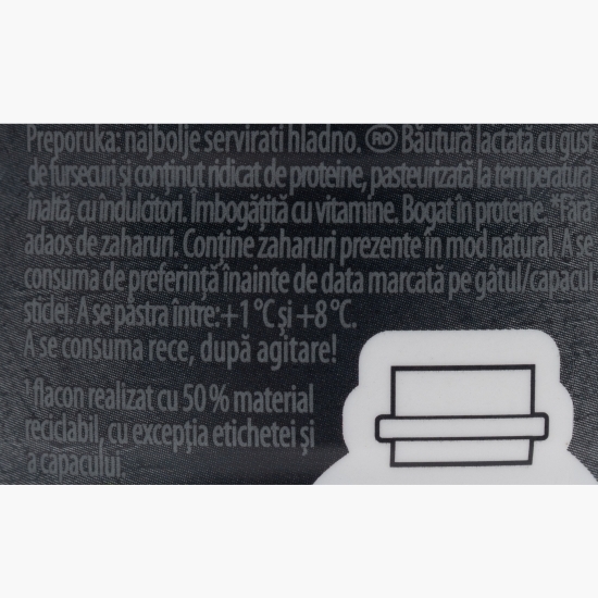 Băutură proteică din lapte cu gust de fursecuri, cu îndulcitori, 400g