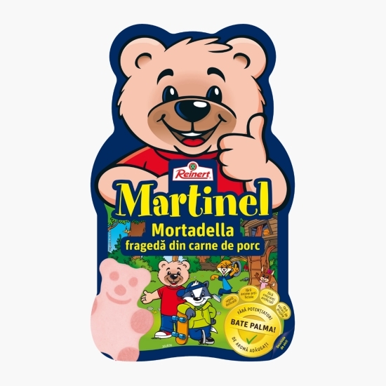 Mortadella fragedă de porc 90g