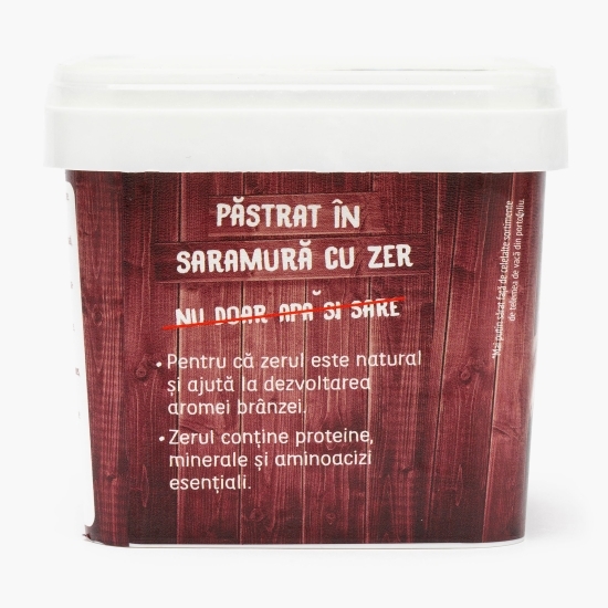Telemea de vacă puțin sărată 375g