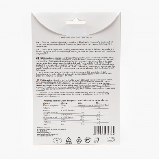 Bacon eco 70g