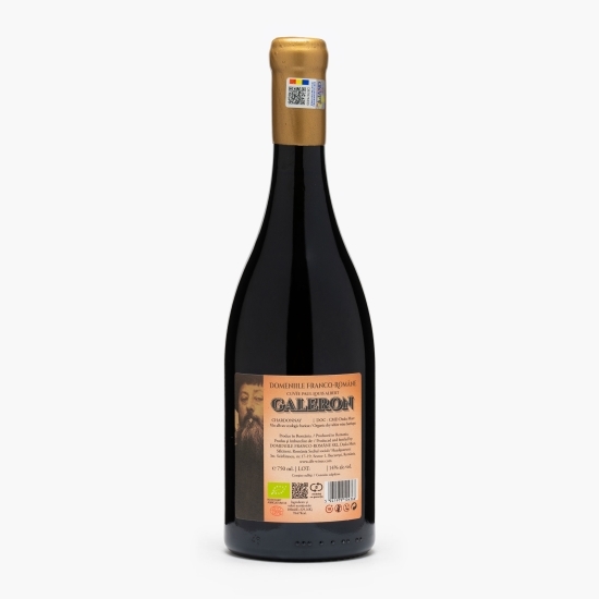 Vin alb sec eco Galeron, Chardonnay, 14%, 0.75l