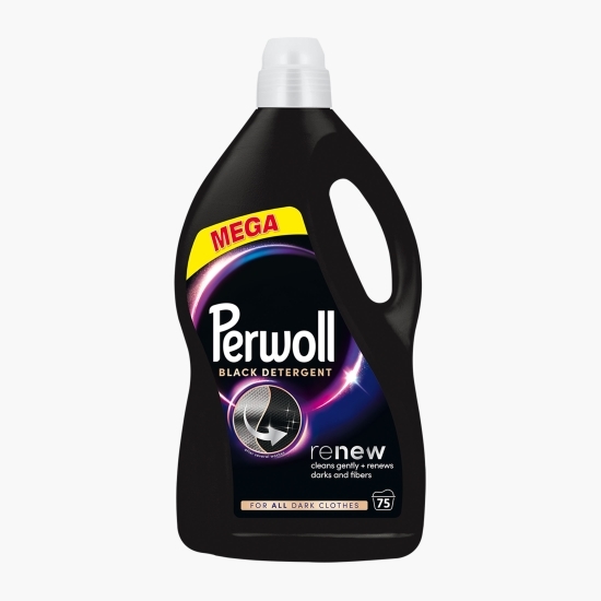 Detergent de rufe lichid Renew Black, 75 spălări, 3.75l
