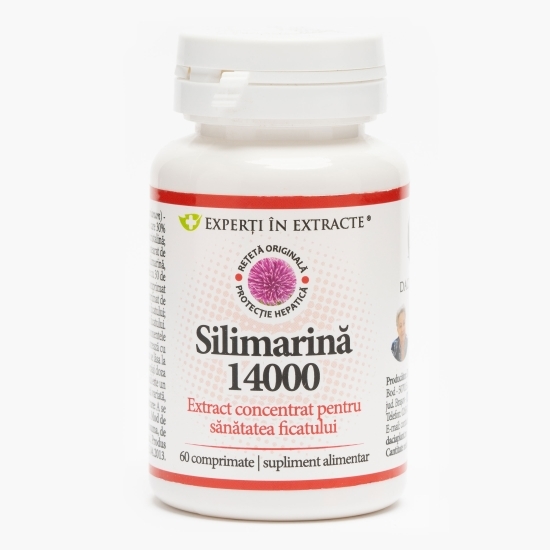 Silimarină 14000, 60 comprimate