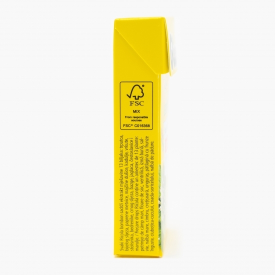 Dropsuri din plante Lemon Mint fără zahăr adăugat 40g