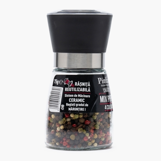 Râșniță piper 4 culori 75g