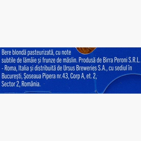 Bere blondă Capri sticlă 3x0.33l