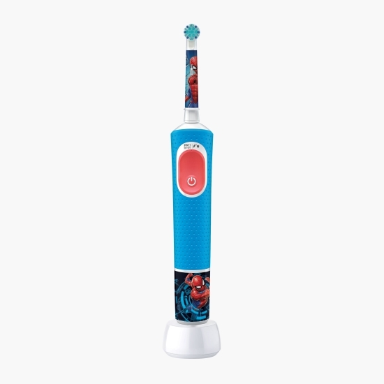 Periuță de dinți electrică pentru copii Pro Kids Spiderman, albastru + 1 capăt + 4 autocolante, 3+ ani