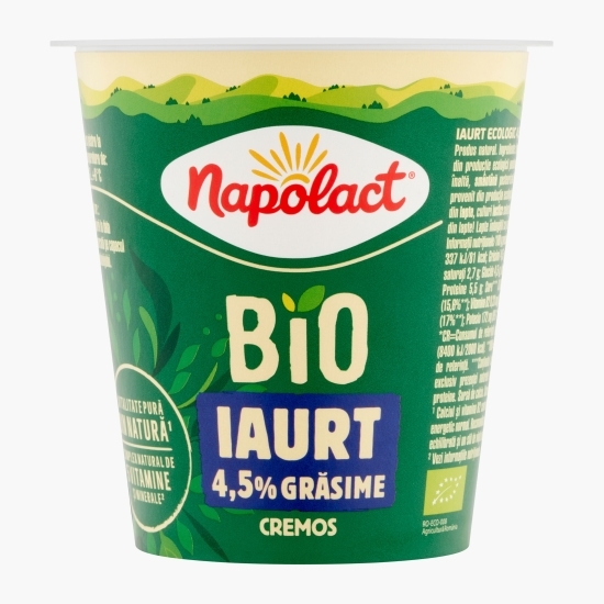 Iaurt cremos eco 4.5% grăsime 140g