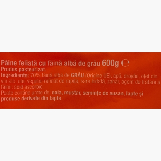 Pâine toast alb 600g