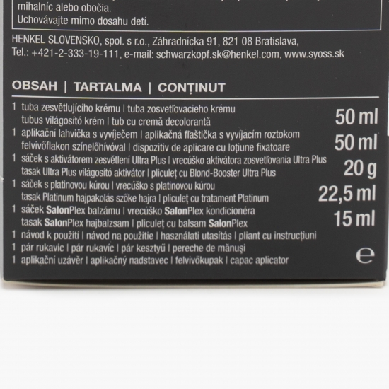 Decolorant pentru păr Professional Performance, 13-5 platinum lighter, 115ml