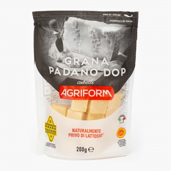 Brânză Grana Padano cuburi 200g 