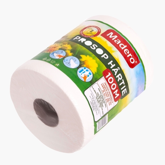 Prosop hârtie cu 2 straturi, 476 foi, 100m 