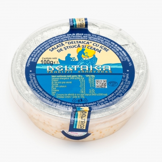 Salată cu icre de știucă și ceapă 100g