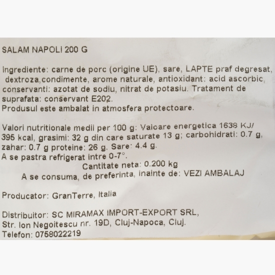Salam Napoli 200g