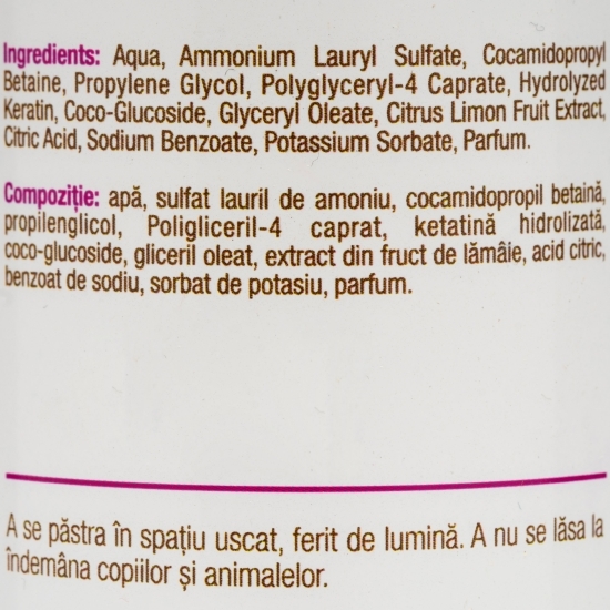 Șampon pentru câini cu blana albă 0.25l