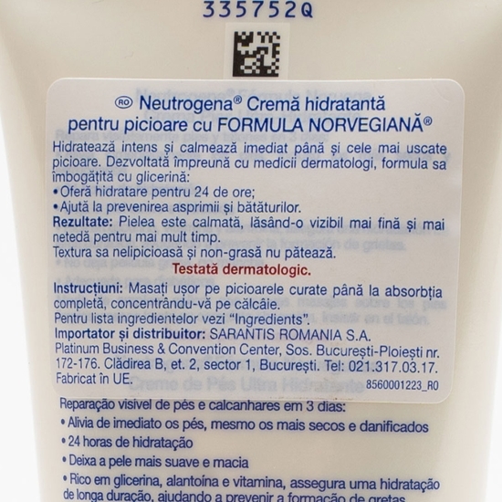 Cremă hidratantă pentru picioare 100ml