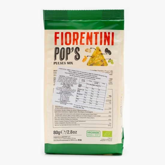 Chipsuri eco din porumb cu legume crocante fără gluten 80g 