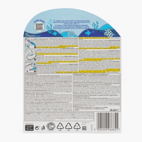 Aparat pentru curățarea toaletei Fresh Discs lavandă, 6 discuri