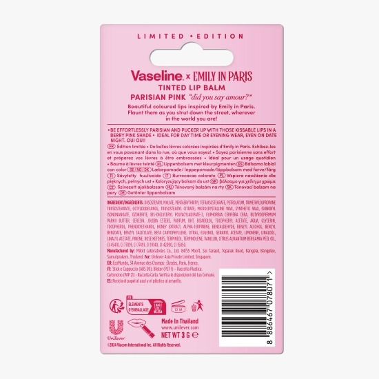 Balsam de buze Emily in Paris Parisian Pink 3g