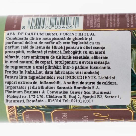 Apă de parfum Forest Ritual 100ml