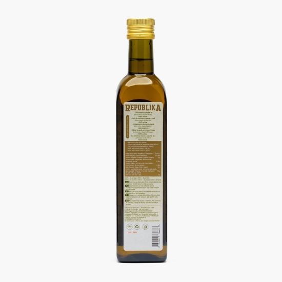 Ulei de floarea-soarelui presat la rece, extravirgin, 0.5l