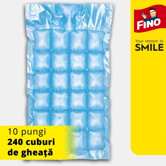 Pungi pentru cuburi de gheață 240 cuburi