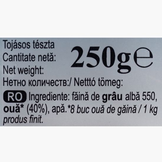 Fidea scurtă cu 8 ouă 250g