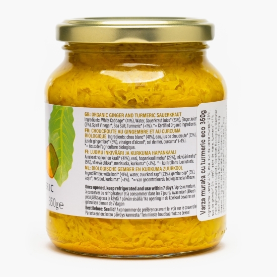Varză murată eco cu turmeric 350g