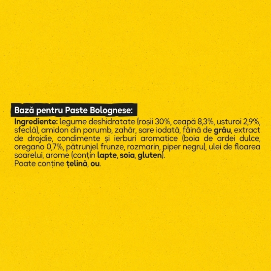 Bază pentru paste bolognese Ideea Zilei 50g