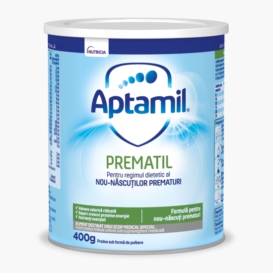 Lapte praf Prematil pentru prematuri, Nutricia, 400g
