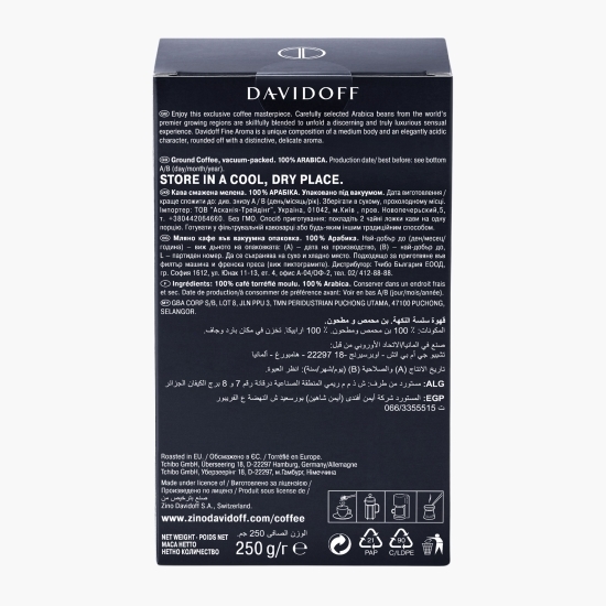 Fine Aroma 250g, cafea prăjită și măcinată 