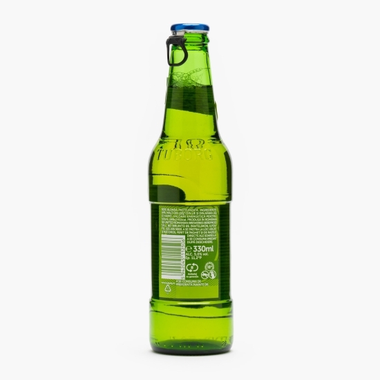Bere blondă pasteurizată sticlă 0.33l