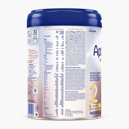 Lapte praf PROfutura DUOBIOTIK 2, 6-12 luni, Nutricia, 800g