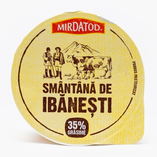 Smântână de Ibănești 35% grăsime, 200g