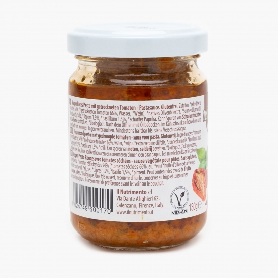 Sos pesto cu roșii uscate eco 130g