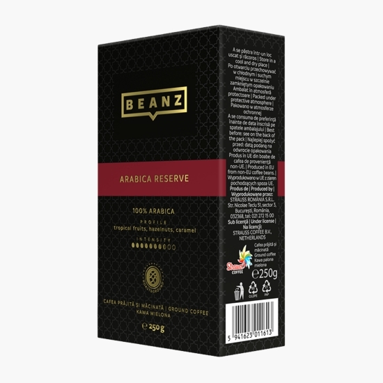 Arabica Reserve 250g, cafea prăjită și măcinată