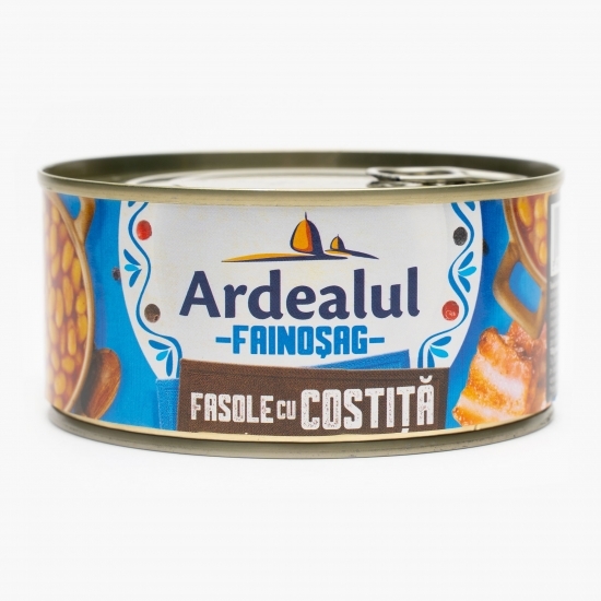  Fasole cu costiță 300g