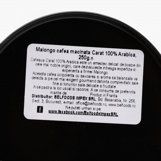 Carat 250g, cafea măcinată 