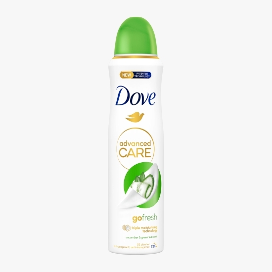 Antiperspirant spray Advanced Care cu castravete și ceai verde 150ml